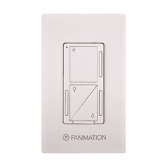 Fanimation 3-Speed Wall Control - White - WC3WH