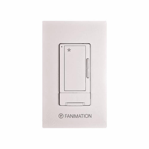 Fanimation 3-Speed Wall Control with Receiver - White - WR500WH