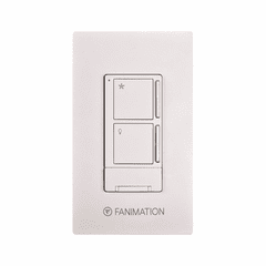 Fanimation 3-Speed Wall Control with Receiver - White - WR501WH
