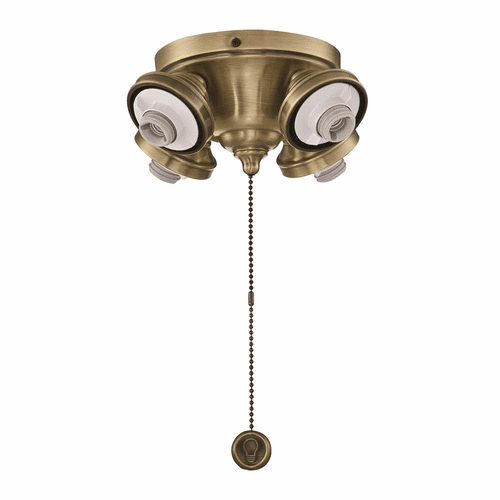 Fanimation 4-LT Fitter - Antique Brass - F8AB