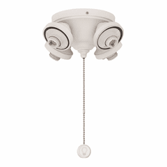 Fanimation 4-LT Fitter - Matte White - F8MW