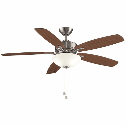Fanimation Aire Deluxe - 52" Ceiling Fan w/ LED Bowl - Brushed Nickel - FP6285BBN
