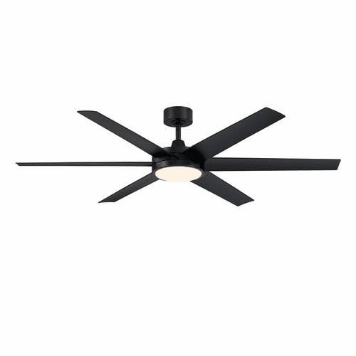 Fanimation Brawn - 64" Ceiling Fan - Black - FPD6605BL