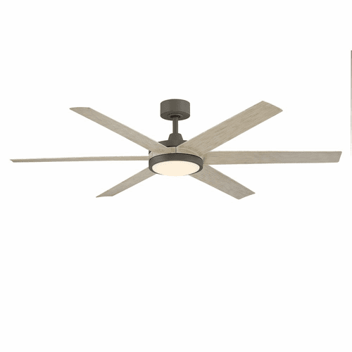 Fanimation Brawn - 64" Ceiling Fan with LO Blades - Antique Graphite - FPD6605AGP