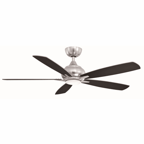 Fanimation Doren 52" Ceiling Fan with LED Light Kit - Brushed Nickel - FP8533BN