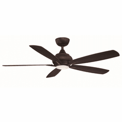 Fanimation Doren - 52" Ceiling Fan with LED Light Kit - Dark Bronze - FP8533DZ