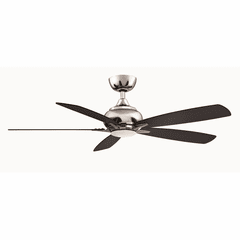 Fanimation Doren 52" Ceiling Fan with LED Light Kit - Polished Nickel - FP8533PN