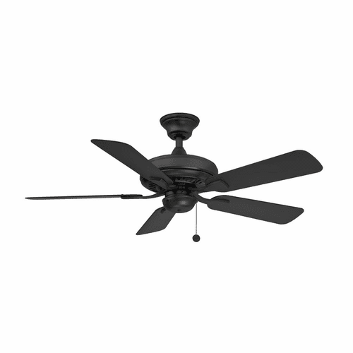 Fanimation Edgewood 44 - 44" Ceiling Fan - Black - FP9044BLW