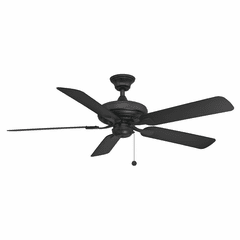 Fanimation Edgewood 52 - 52" Ceiling Fan - Black - FP9052BLW