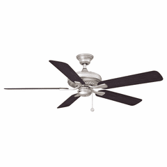 Fanimation Edgewood 52" 5-Blade In/Outdoor Ceiling Fan - Brshd Nickel - FP9052BNW