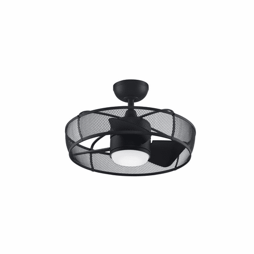 Fanimation Henry - 20" Ceiling Fan with LED Light - Black - FP8519BL