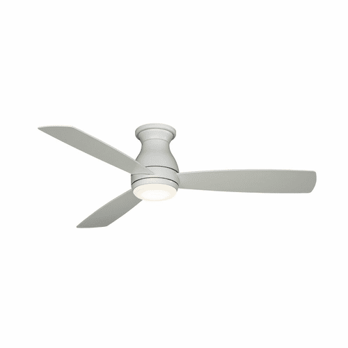 Fanimation Hugh - 52" Ceiling Fan with LED Light Kit - Matte White - FPS8355BMWW