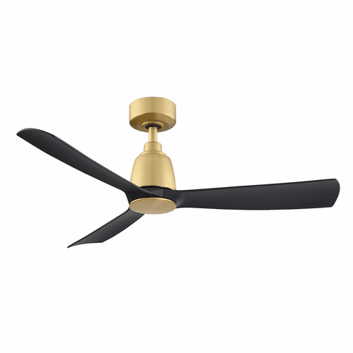 Fanimation Kute - 44" Ceiling Fan /w BL Blade - Brushed Satin Brass - FPD8547BSBL