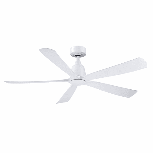 Fanimation Kute5 52 - 52" Ceiling Fan with MW Blades - Matte White - FPD5534MW