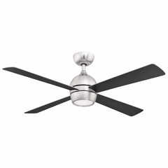 Fanimation Kwad - 52" Ceiling Fan with Light - Brushed Nickel - FP7652BN