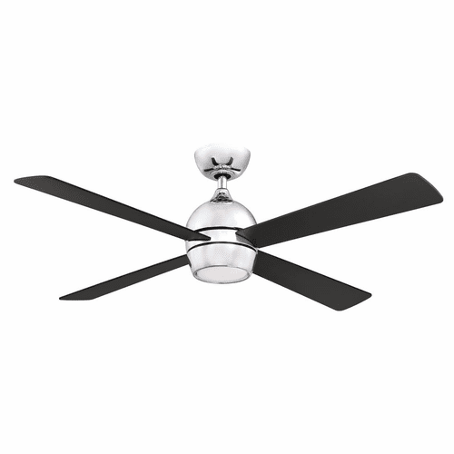 Fanimation Kwad 52" Ceiling Fan with LED Light Kit - Chrome - FP7652CH