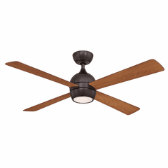 Fanimation Kwad - 52" Ceiling Fan with Light - Dark Bronze - FP7652DZ