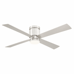 Fanimation Kwartet 52" Ceiling Fan - LED - Brushed Nickel - FPS8553BN