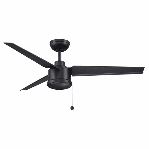 Fanimation PC/DC - 52" Ceiling Fan with BL Blades - Black - FPD7617BLW