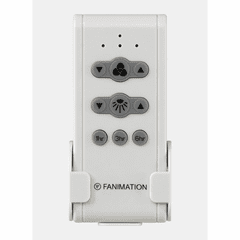 Fanimation Remote Control with Receiver - Gray White/Black - CR500
