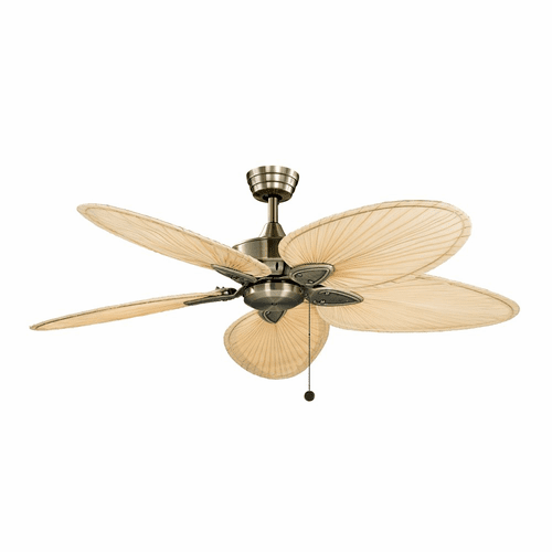 Fanimation Windpointe - 52"-AB /w N Narrow Oval Blades - Antique Brass - FP7500AB