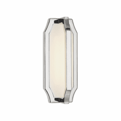 Feiss 1-LT Audrie Wall Sconce - Polished Nickel - WB1741PN