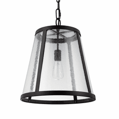 Feiss 1-LT Harrow Pendant - Oil Rubbed Bronze - P1289ORB Feiss 1-LT Harrow Pendant - Oil Rubbed Bronze - P1289ORB