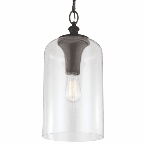 Feiss 1-LT Hounslow Mini-Pendant - Oil Rubbed Bronze - P1309ORB