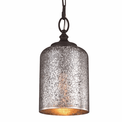 Feiss 1-LT Hounslow Mini-Pendant - Oil Rubbed Bronze - P1320ORB