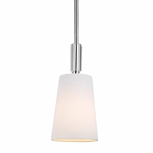 Feiss 1-LT Lismore Mini-Pendant - Polished Nickel - P1303PN
