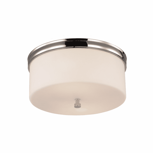 Feiss 2-LT Lismore Flush Mount - Polished Nickel - FM401PN