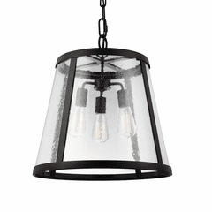 Feiss 3-LT Harrow Pendant - Oil Rubbed Bronze - P1288ORB Feiss 3-LT Harrow Pendant - Oil Rubbed Bronze - P1288ORB