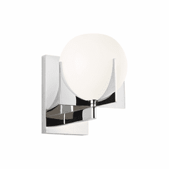 Feiss Abbott 1-LT Wall Sconce - Polished Nickel - VS2461PN Feiss Abbott 1-LT Wall Sconce - Polished Nickel - VS2461PN