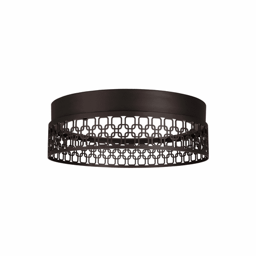 Feiss Amani 1-LT Indoor LED Flush Mount - Oil Rubbed Bronze - FM500ORB-LED