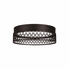 Feiss Amani 1-LT Indoor LED Flush Mount - Oil Rubbed Bronze - FM500ORB-LED