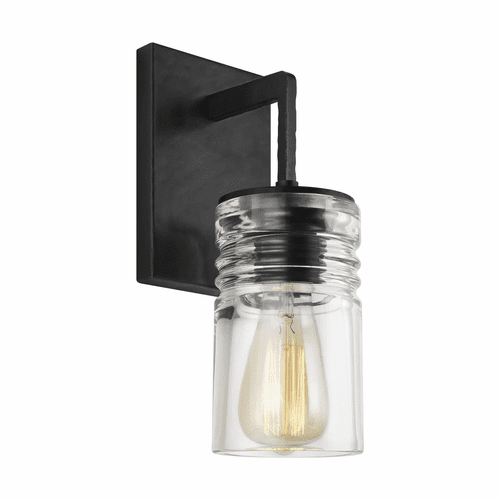 Feiss Ansley 1-LT Wall Sconce - Aged Iron - VS2451AI