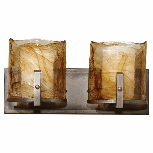 Feiss Aris 2-LT Vanity - Roman Bronze - VS18902-RBZ