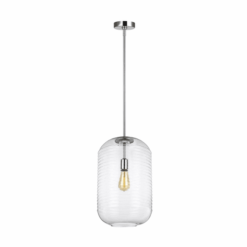 Feiss Arlon 1-LT Mini-Pendant - Polished Nickel - P1491PN