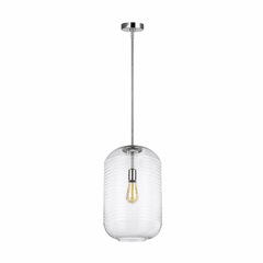 Feiss Arlon 1-LT Mini-Pendant - Polished Nickel - P1491PN