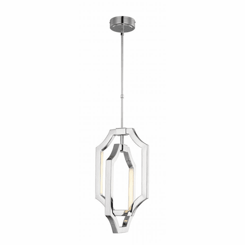 Feiss Audrie 1-LT Small LED Pendant - Polished Nickel - P1325PN
