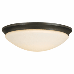 Feiss Barrington 3-LT Indoor Flush Mount - Oil Rubbed Bronze - FM273ORB