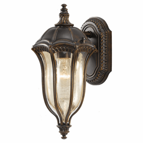 Feiss Baton Rouge 1-LT Wall Lantern - Walnut - OL6001WAL