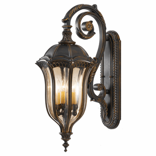 Feiss Baton Rouge 4-LT Wall Lantern - Walnut - OL6004WAL