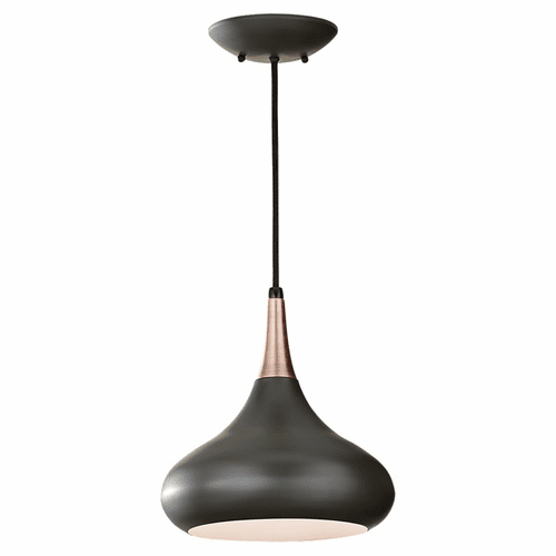 Feiss Belle 1-LT Mini-Pendant - Dark Bronze - P1253DBZ