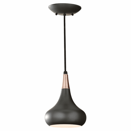 Feiss Belle 1-LT Mini-Pendant - Dark Bronze - P1254DBZ