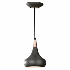 Feiss Belle 1-LT Mini-Pendant - Dark Bronze - P1254DBZ