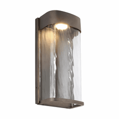 Feiss Bennie 1-LT LED Outdoor Wall Lantern - Antique Bronze - OL14101ANBZ-L1