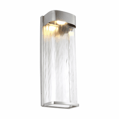 Feiss Bennie 1-LT LED Outdoor Wall Lantern - Painted Brushed Steel - OL14102PBS-L1