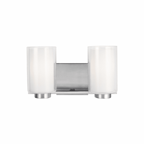 Feiss Bergin 2-LT Vanity - Satin Nickel - VS22602SN