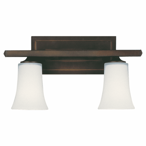 Feiss Boulevard 2-LT Vanity - Oil Rubbed Bronze - VS8702-ORB